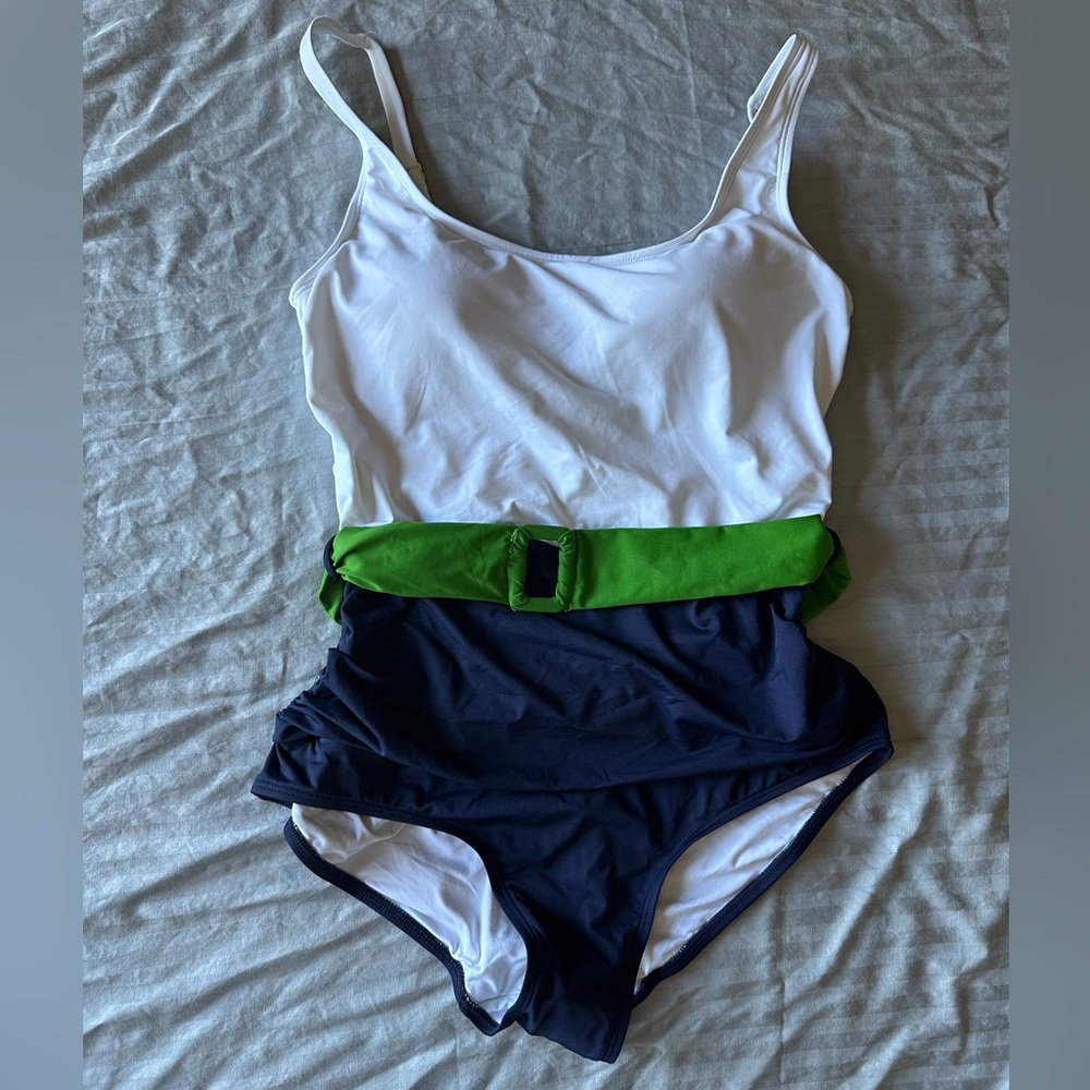 Anne Cole Elegant White Swimsuit